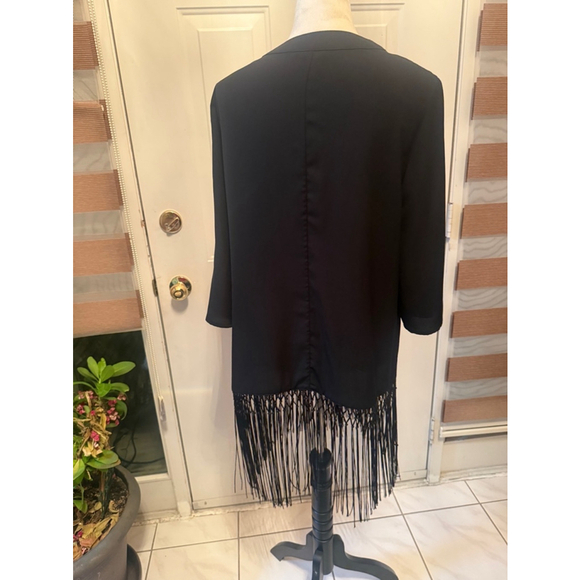 Women's L'Amour Nanette Lepore Cardigan, XL, Black - Picture 4 of 5